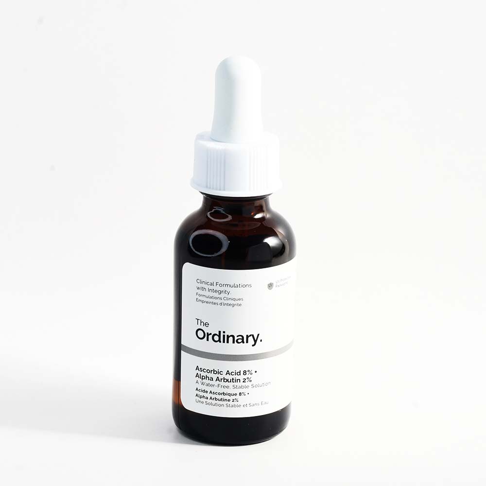 Sérum The Ordinary Ascorbic Acid 8% + Alpha Arbutin 2% – 30ml – Éclaircissant – Taches & Cicatrices