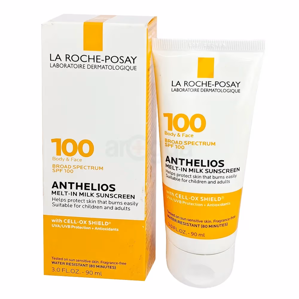 La Roche-Posay Anthelios Melt-in Milk Body & Face Sunscreen SPF100, 90ml 2 La Roche-Posay Anthelios Melt-in Milk Body & Face Sunscreen SPF100, 90ml